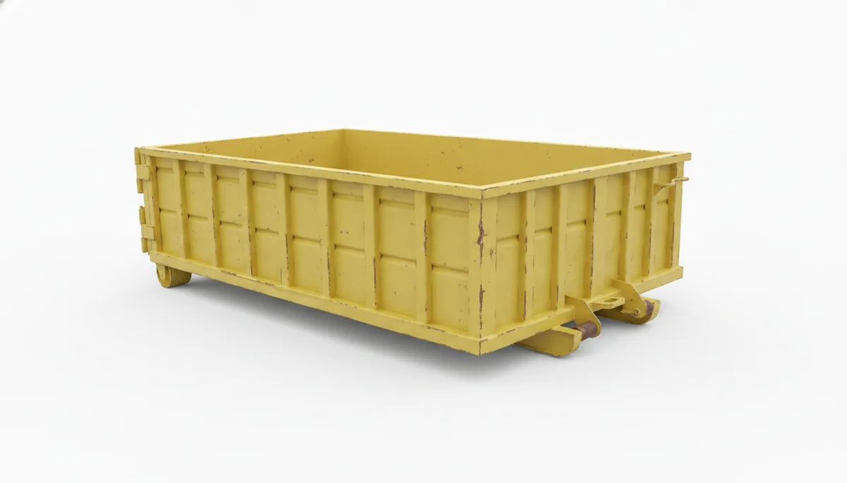10-yard · up to 1 ton roll-off dumpster