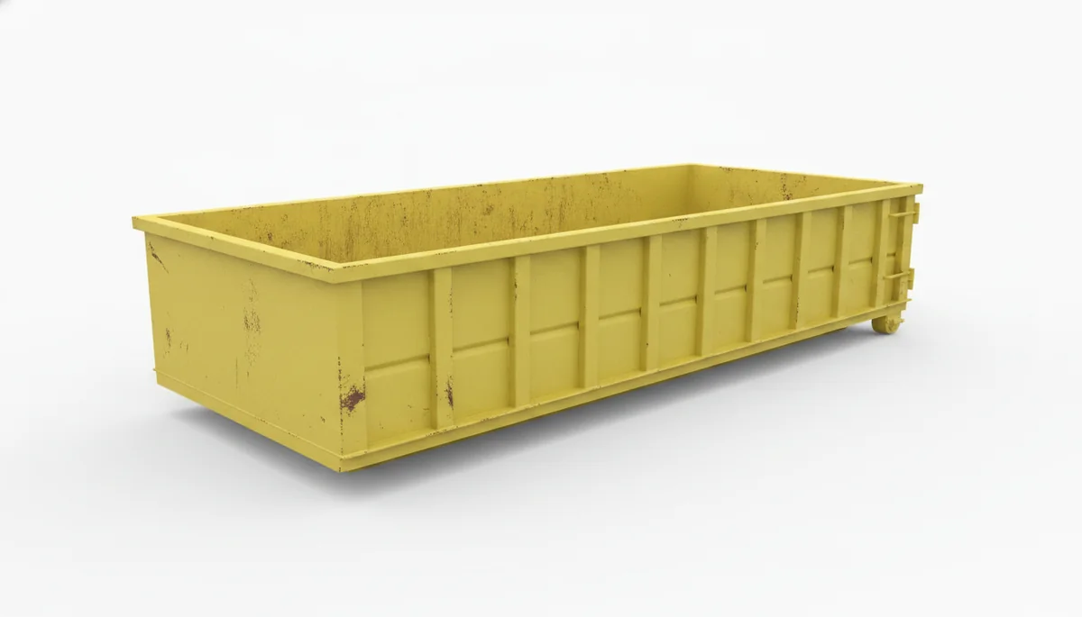 20-yard · up to 2 tons roll-off dumpster